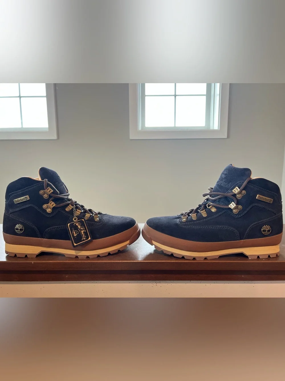 Timberland C.F. Stead Indigo Suede Euro Hiker Boot 10.5 US DD411